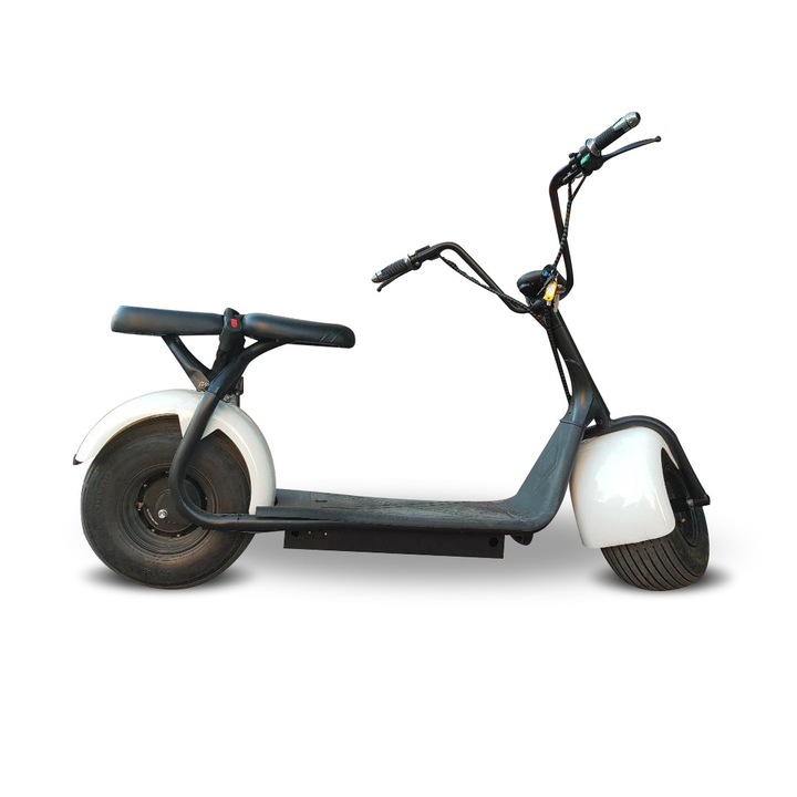 Електрически скутер HARLEY XXL Ecoflyway , Бял