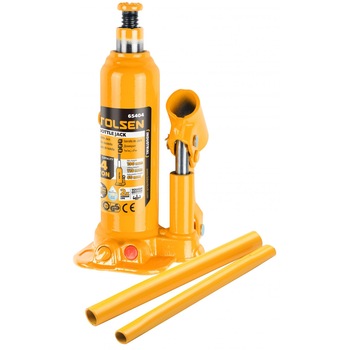 Cric hidraulic profesional Tolsen, 65406, tip butelie, 6 tone Cric hidraulic profesional Tolsen, 65406, tip butelie, 6 tone