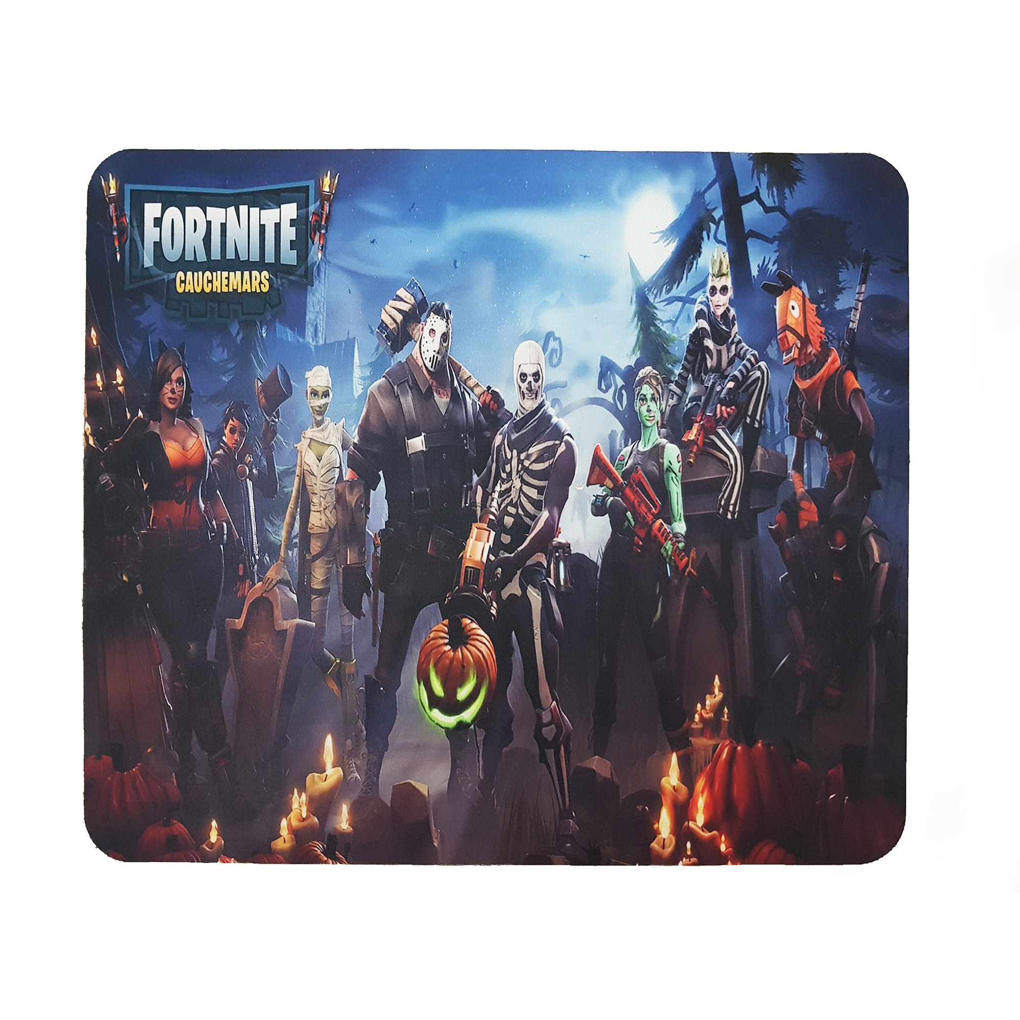Mouse Pad Gaming, model Fortnite Spooky eMAG.ro