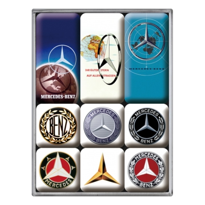 Set magneti - Mercedes Benz: Logo Evolution