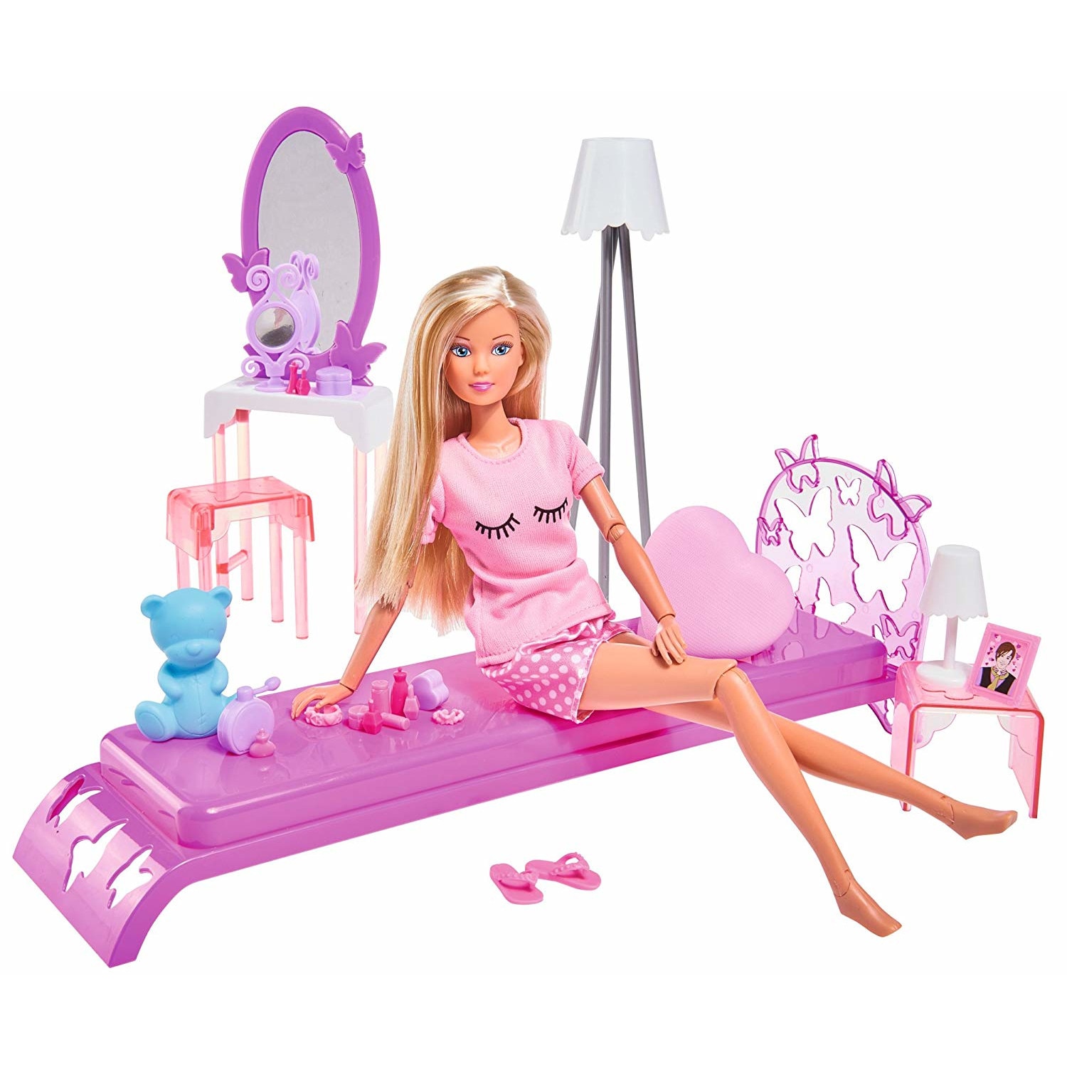 Set de joaca Steffi Love Dormitor, Multicolor