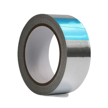 Banda autoadeziva izolanta termic din Aluminiu 30mm X 40M X 0.06mm Banda autoadeziva izolanta termic din Aluminiu 30mm X 40M X 0.06mm