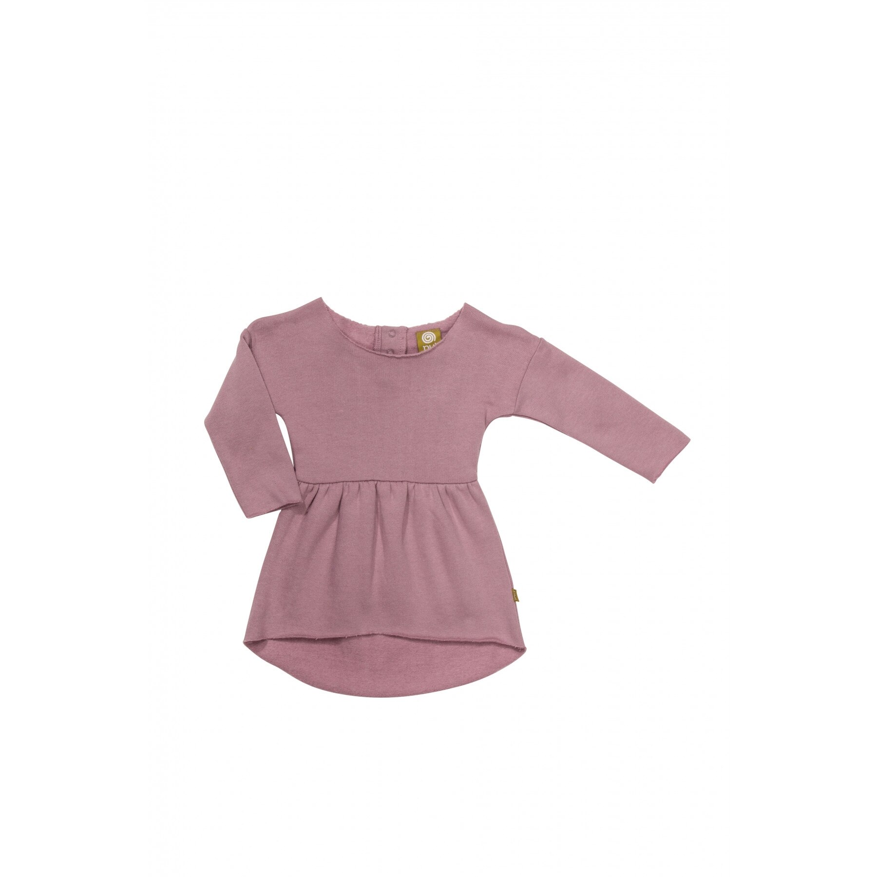 Rochie Marthe din bumbac organic, culoarea mov deschis