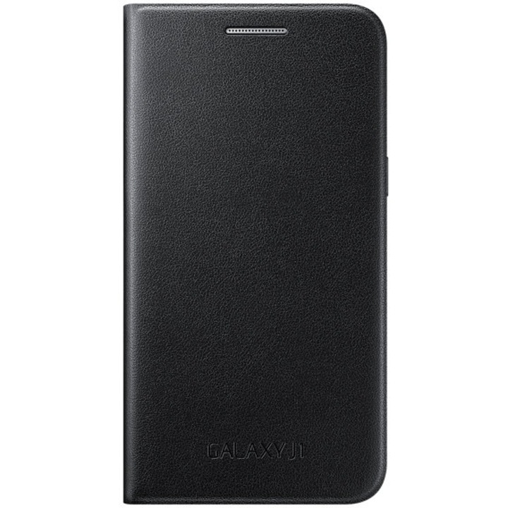 Калъф Samsung Flip Case за Galaxy J100, Черен