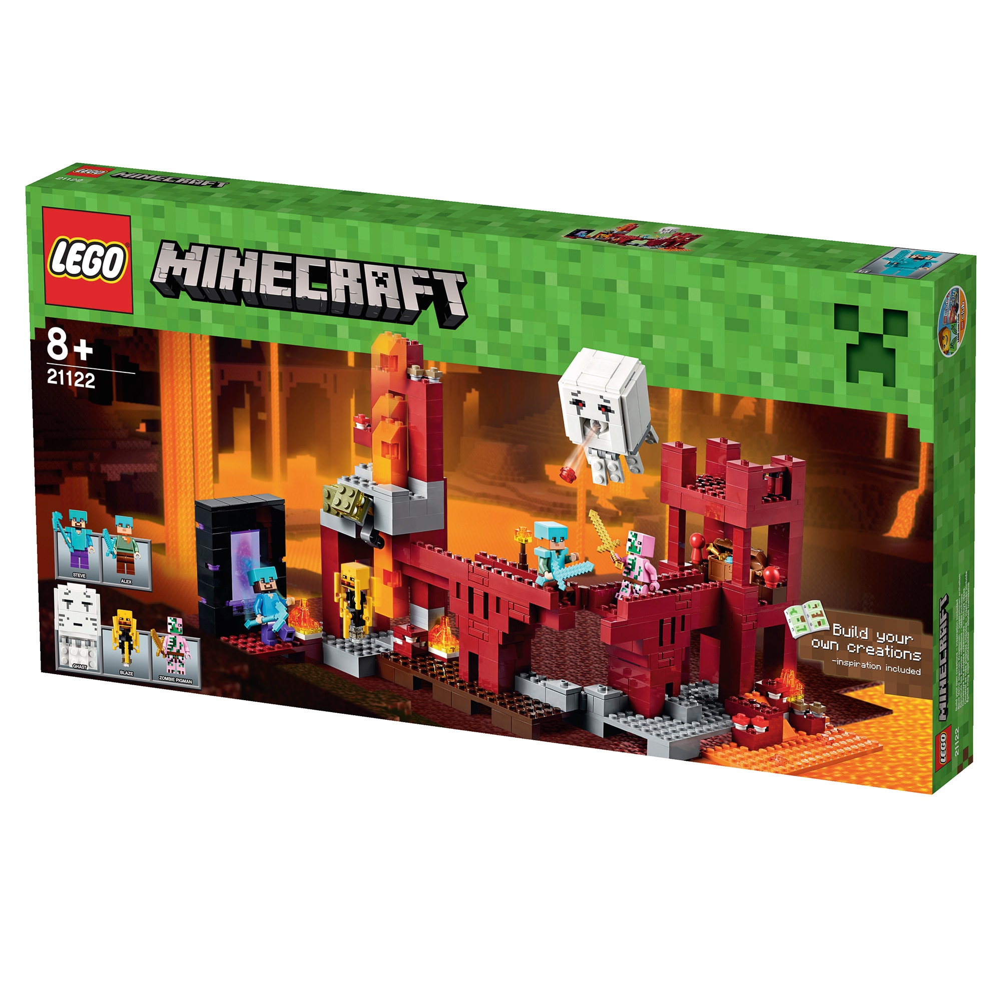 LEGO® Minecraft™ Fortăreaţa din Nether 21122 - eMAG.ro