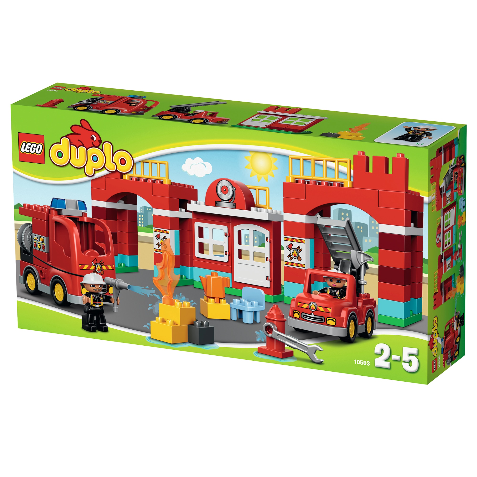 buyer Kangaroo factor LEGO® DUPLO® Remiză de pompieri 10593 - eMAG.ro