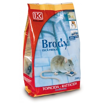 Otrava raticid pasta pentru soareci si sobolani, Brody esca, 500g Otrava raticid pasta pentru soareci si sobolani, Brody esca, 500g