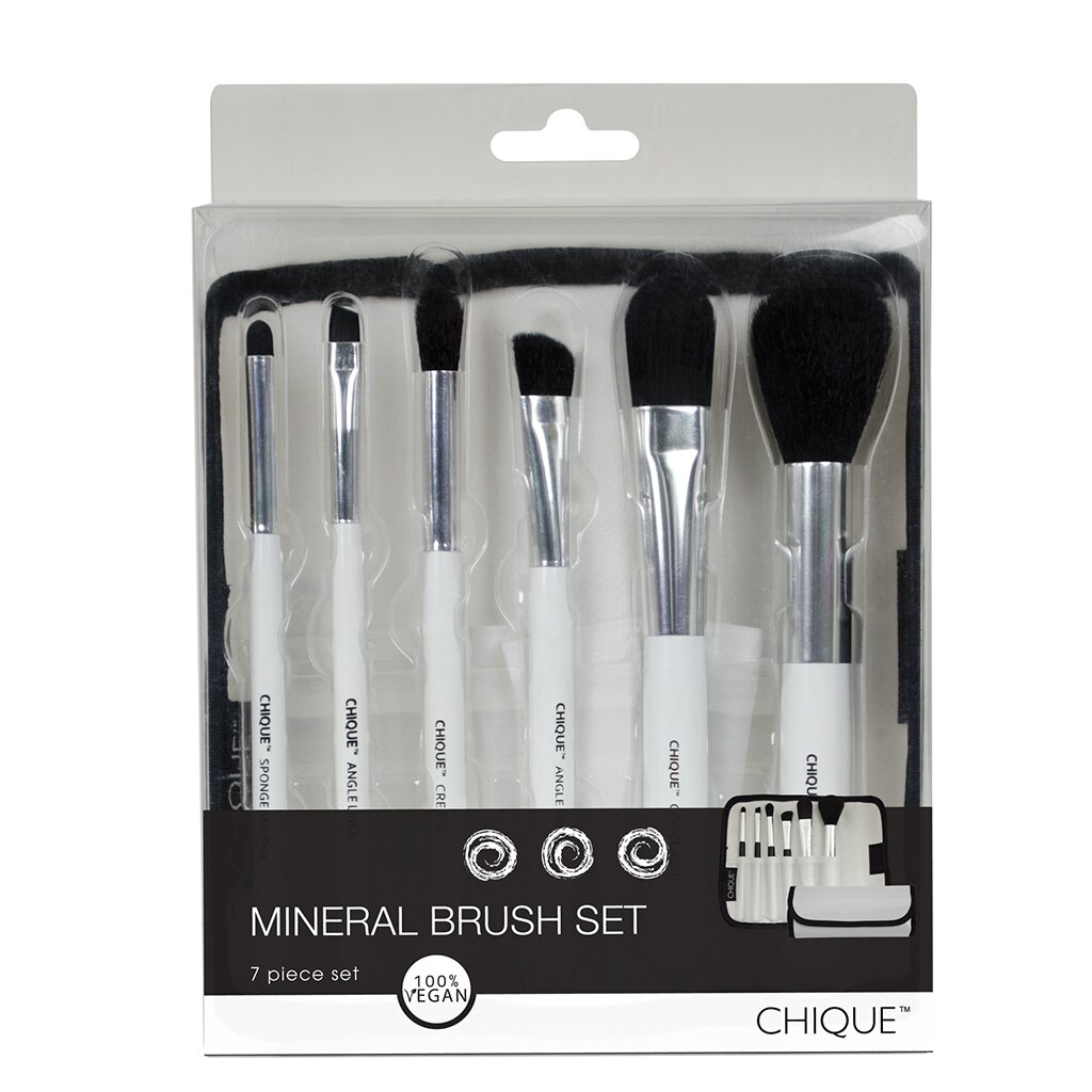 Set 6 pensule CHIQUE WHITE MINERAL