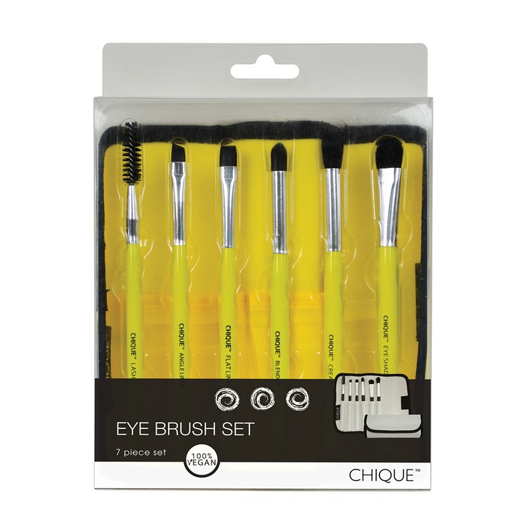 Set 6 pensule ochi CHIQUE LEMON EYE