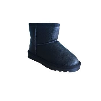 Ghete ggm negru,blana sintetica Ghete ggm negru,blana sintetica