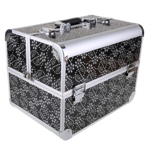 Geanta Cosmetice Neagra cu Cristale