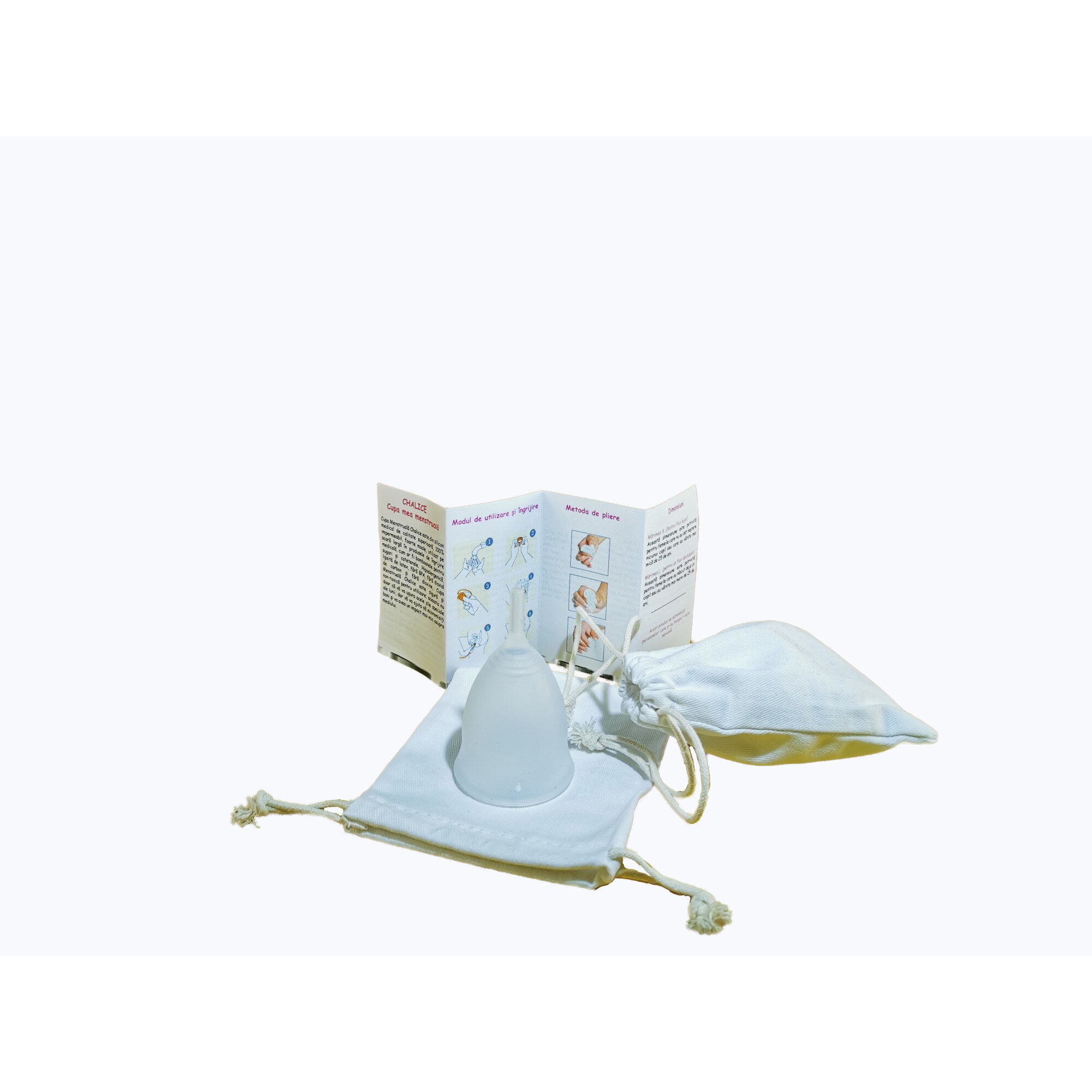 Cupa Menstruala, MyChalice, Marimea S, culoare Alb