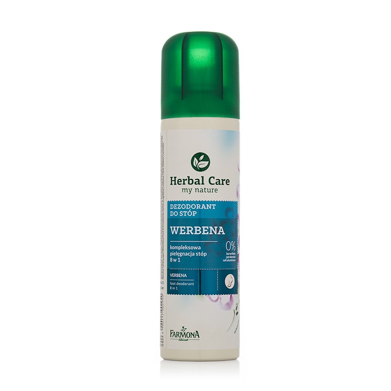 Deodorant 8 in 1 pentru picioare cu extract de VERBINA „Herbal Care”, 150 ml