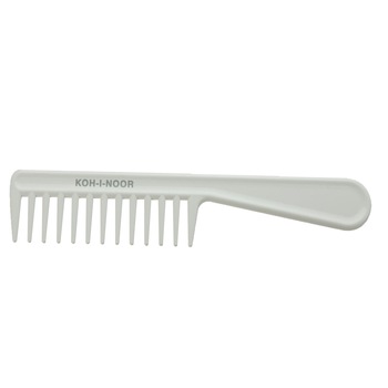Pieptene alb, TODAY, cu maner, dinti lati, 21.5 x 4 cm, Koh-I-Noor, 8130V Pieptene alb, TODAY, cu maner, dinti lati, 21.5 x 4 cm, Koh-I-Noor, 8130V