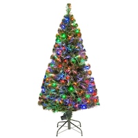 Brad artificial cu fibra optica, 150cm inaltime, calitate Premium