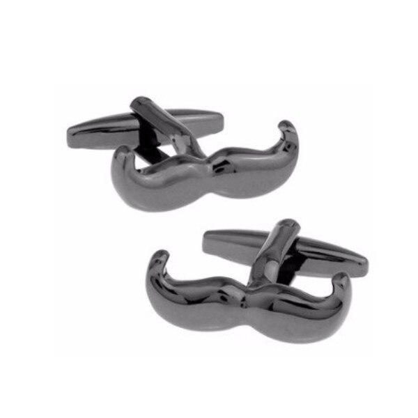 Butoni de camasa Mustata negru