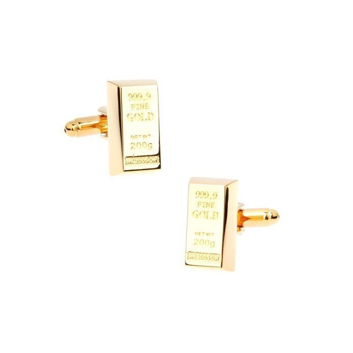 Butoni de camasa Lingou auriu