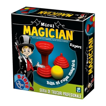 Set D-Toys Micul Magician, Bila si Cupa Magica Set D-Toys Micul Magician, Bila si Cupa Magica