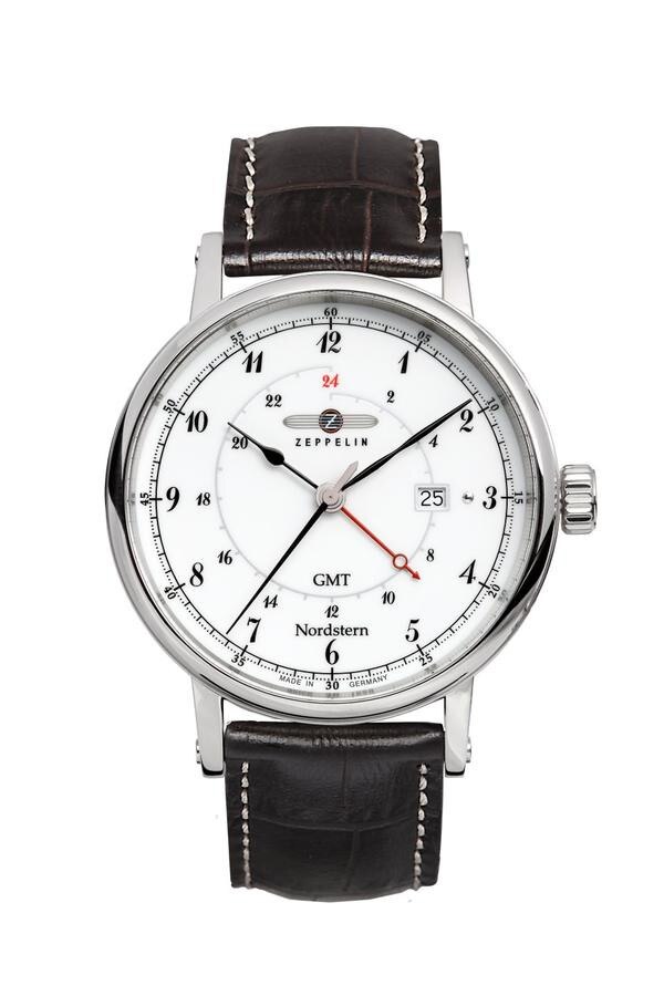 時計 Zeppelin Nordstern GMT 7546 Ceas barbatesc Zeppelin Nordstern 7546-1 Gmt - eMAG.ro