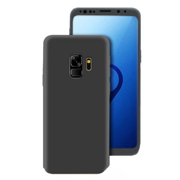 Husa Full Body TPU pentru Samsung Galaxy A8 (2018), gri inchis