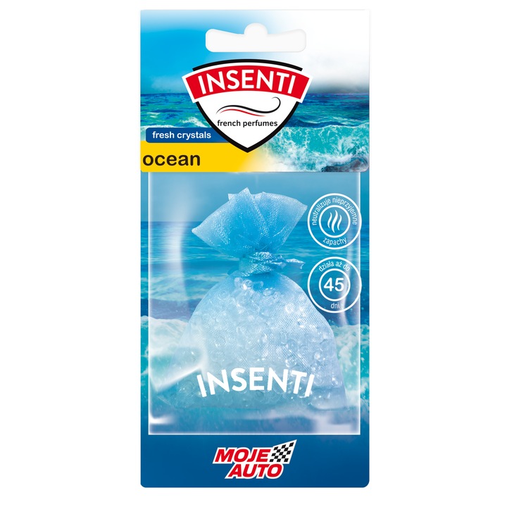 Autó légfrissítő (óceán)-Insenti-bag 20 g