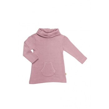 Rochie Weka din bumbac organic, culoarea mov deschis Rochie Weka din bumbac organic, culoarea mov deschis