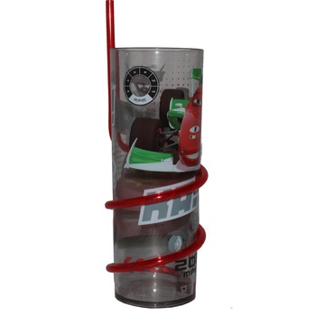 Pahar cu pai Cars raceway Disney,325ml Pahar cu pai Cars raceway Disney,325ml