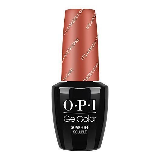 Lac De Unghii Semipermanent Opi Gelcolor It'S A Piazza Cake 15Ml