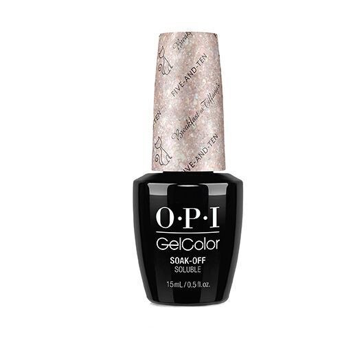 Lac De Unghii Semipermanent Opi Gelcolor Five-And-Ten 15Ml