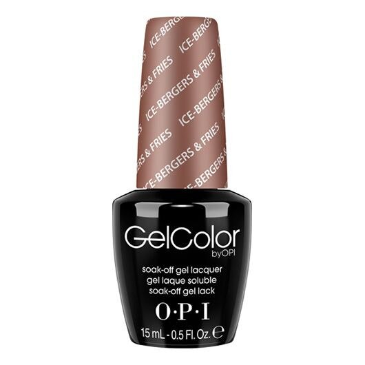 Lac De Unghii Semipermanent Opi Gelcolor Ice-Bergers & Fries 15Ml
