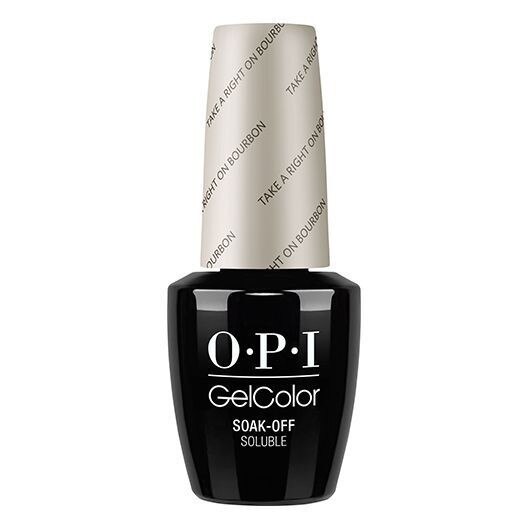 Lac De Unghii Semipermanent Opi Gelcolor Take A Right On Bourbon 15Ml