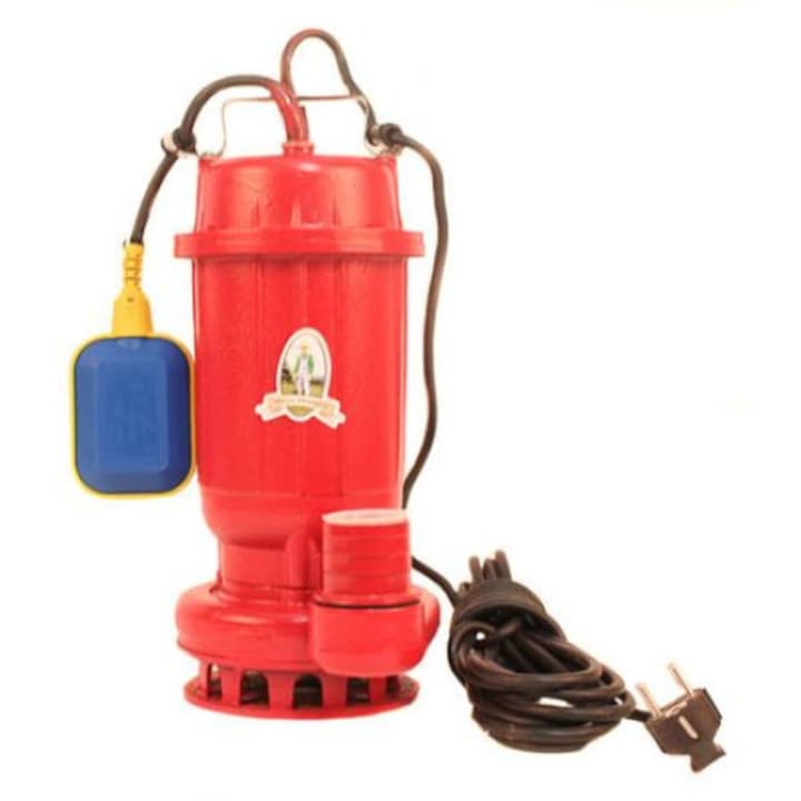 Pompa submersibila de apa murdara cu flotor MF, 1.1kW, 10000 l/h, 10m