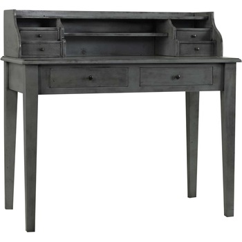 Birou Quadra 110x52x103 cm gri-albastru antichizat Birou Quadra 110x52x103 cm gri-albastru antichizat