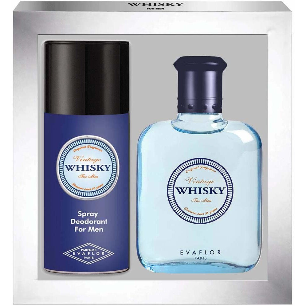 Set cadou 2 piese Whisky Vintage 100ml edt + 150 ml deo spray