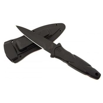 Cutit tactic hrt tip stilet cu teaca si lant Cutit tactic hrt tip stilet cu teaca si lant