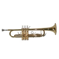 Trompeta 3 pistoane Karl Glaser auriu Bb/Si bemol