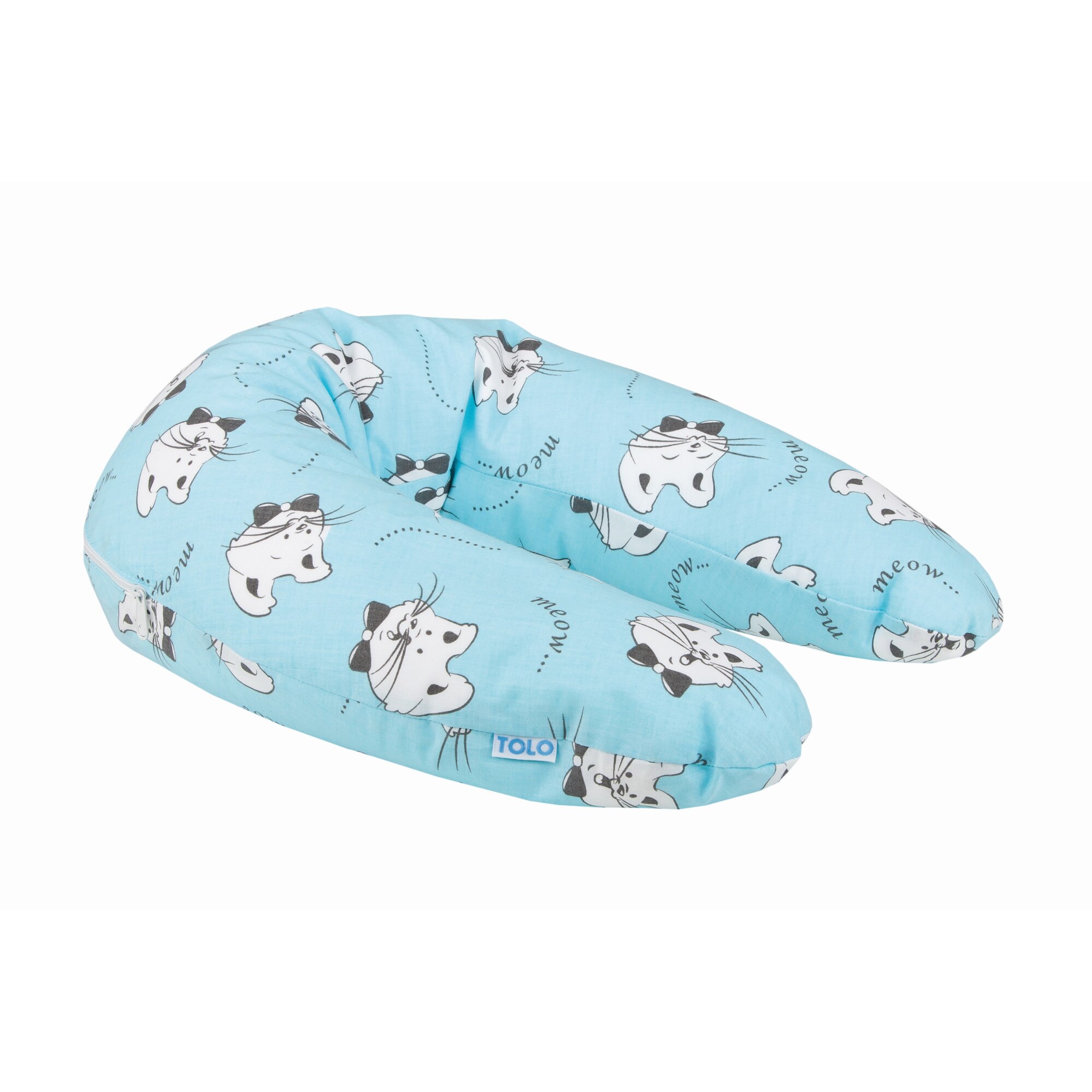 Perna alaptare multifunctionala XL turcoaz, 190 cm