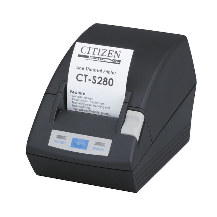 Imprimanta termica Citizen CT-S280, negru
