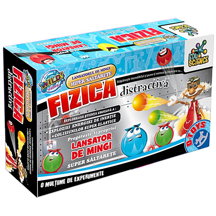 D-Toys játék, szórakoztató fizika