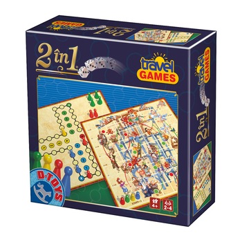 Jocuri de Societate D-Toys Travel 2 In 1 Clasic, Oh Pardon, Sus Jos Jocuri de Societate D-Toys Travel 2 In 1 Clasic, Oh Pardon, Sus Jos