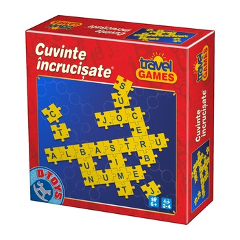 Joc D-Toys Travel - Cuvinte incrucisate Joc D-Toys Travel - Cuvinte incrucisate