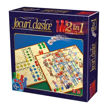 Jocuri de Societate D-Toys 2 In 1, Ludo, Sus Jocuri de Societate D-Toys 2 In 1, Ludo, Sus