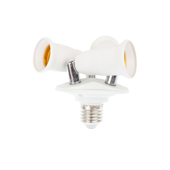 Adaptor dulie E27 - 3XE27 Adaptor dulie E27 - 3XE27