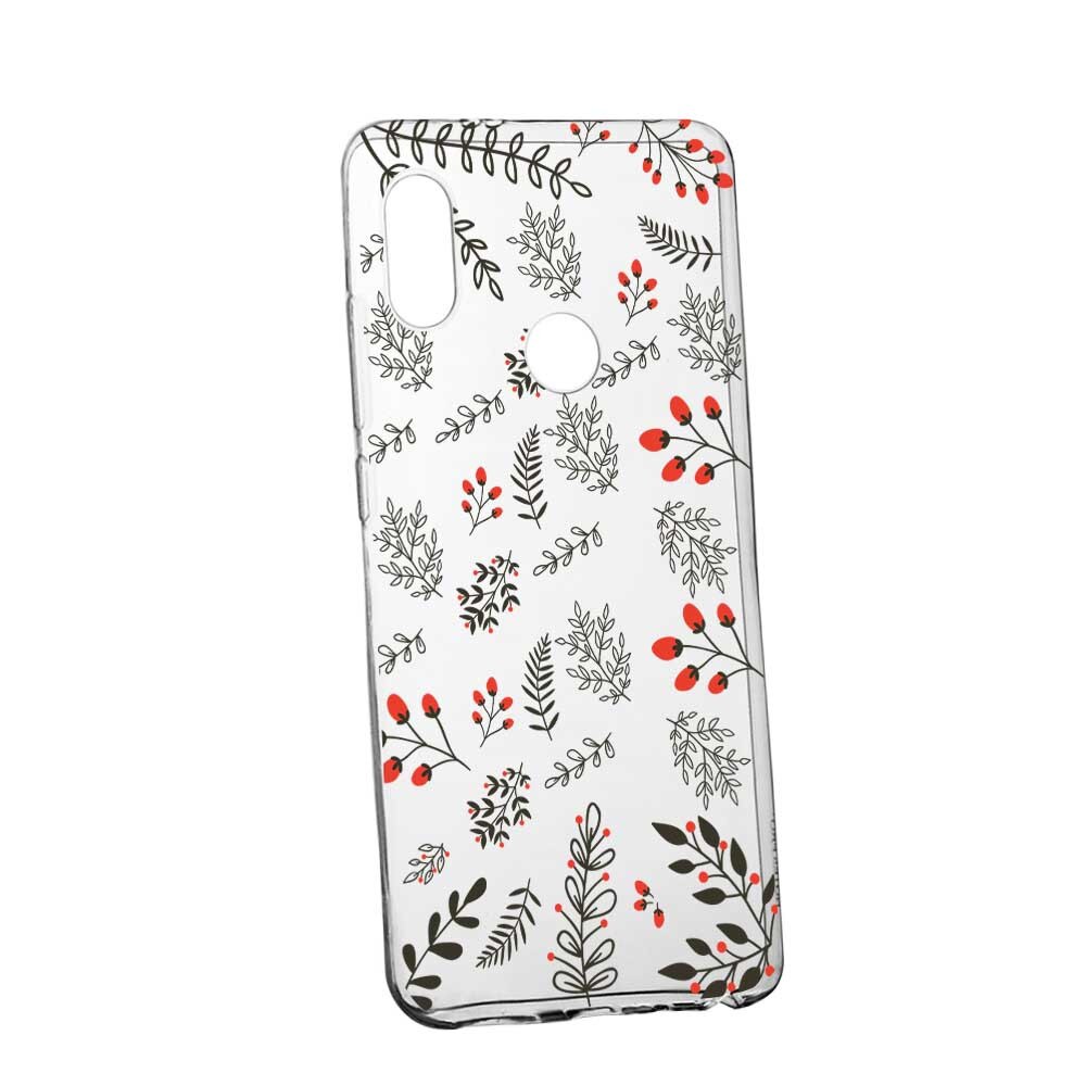 Husa pentru Xiaomi Redmi Note 5 Pro, Silicon, Slim, Berry, 153