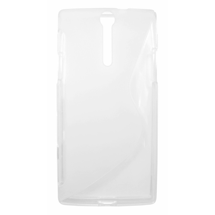 Husa silicon S-case transparenta pentru Sony Xperia S (Nozomi LT26i, LT26a)