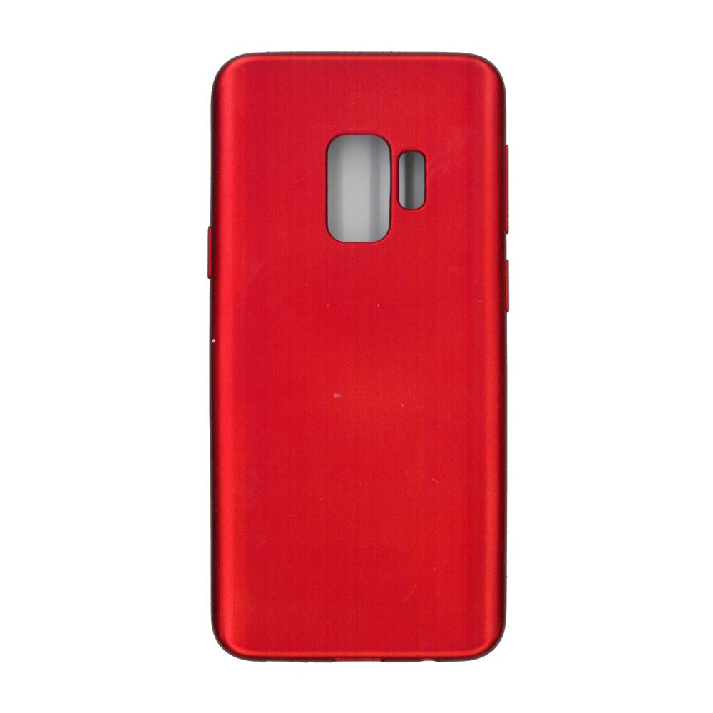 Husa din silicon full body EuroCELL pentru Samsung Galaxy S9, rosu