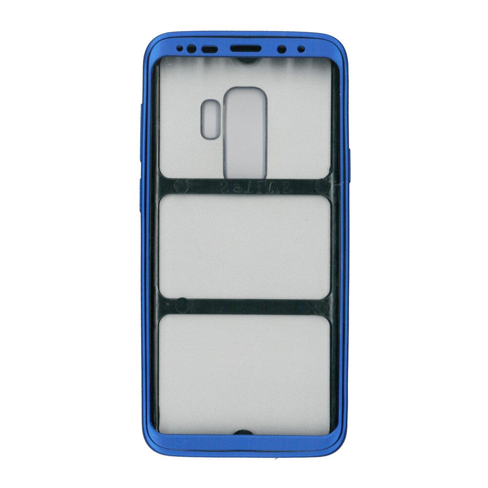 Husa din silicon full body EuroCELL pentru Samsung Galaxy S9 Plus, albastru