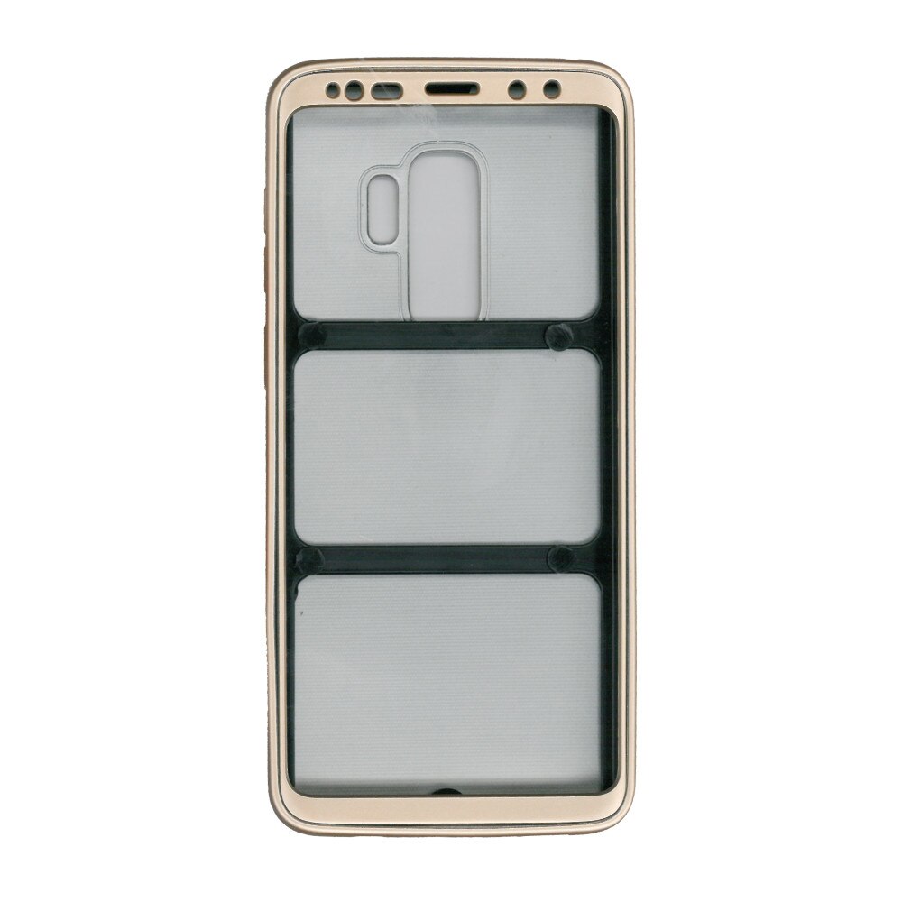 Husa din silicon full body EuroCELL pentru Samsung Galaxy S9 Plus, auriu