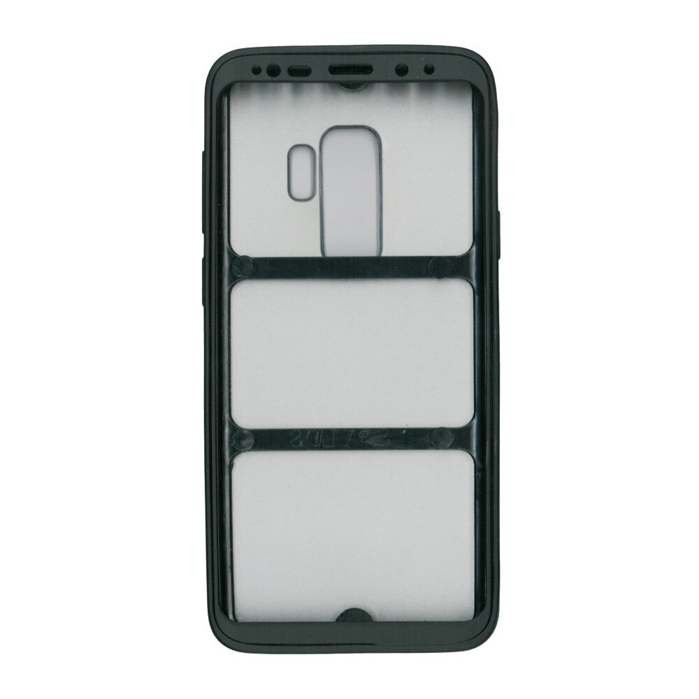Husa din silicon full body EuroCELL pentru Samsung Galaxy S9 Plus, negru