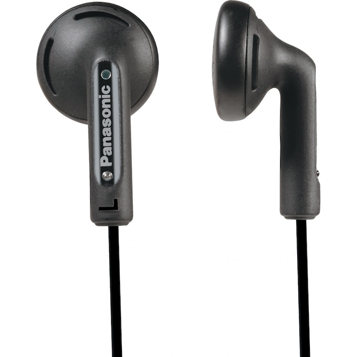 Aудио слушалки Panasonic RP-HV095E-K, In-Ear, Черни/Black